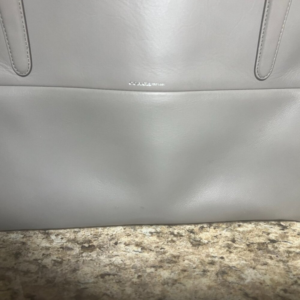 Coach Borough Bag in Glove Grey Leather - Picture 6 of 11